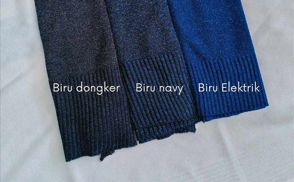 Perbedaan Biru Dongker Dan Navy